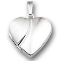 Huiscollectie 1014522 Silver heart medallion