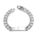 Huiscollectie 1013102 Silver bracelet for engraving