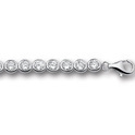Huiscollectie 1307330 Silver cubic zirconia bracelet