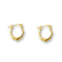 Huiscollectie 4010353 Golden earrings 14 mm