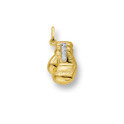 Huiscollectie 4001940 Golden charm boxing glove