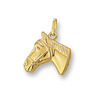 Huiscollectie 4001847 Gouden bedel Paardenkop groot 1