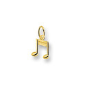 Huiscollectie 4002071 Golden charm Music note