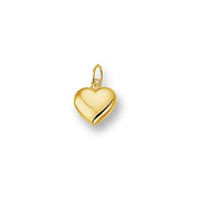 Huiscollectie 4005724 Golden heart charm