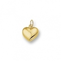 Huiscollectie 4005728 Golden heart charm