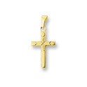 Huiscollectie 4007391 Golden charm cross