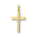 Huiscollectie 4010468 Golden charm cross