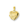 Huiscollectie 4005922 Gouden medaillon hart 1