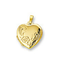 Huiscollectie 4005930 Golden medallion heart