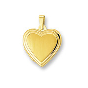 Huiscollectie 4008565 Golden medallion heart