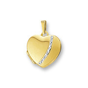 Huiscollectie 4012505 Golden medallion heart