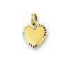 Huiscollectie 4006161 Gouden graveerplaat hartvormig 1