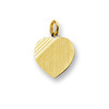 Huiscollectie 4006172 Gouden graveerplaat hartvormig 1
