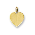 Huiscollectie 4006177 Golden engraving pendant heartshaped