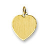 Huiscollectie 4006179 Gouden graveerplaat hartvormig 1