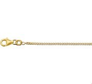 Length chain Gourmet link yellow gold