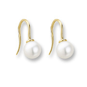 Huiscollectie 4010204 Golden Pearl earrings