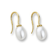 Huiscollectie 4010208 Golden Pearl earrings