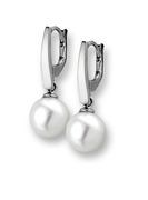 Huiscollectie 4101378 Golden Pearl earrings