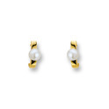 Huiscollectie 4001131 Golden Pearl earrings