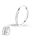 Huiscollectie 4100342 Whitegold Adjoining ring