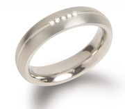 Boccia 0130-03 ring with diamond