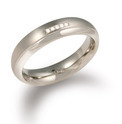 Boccia 0130-09 ring with diamond