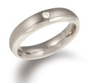 Boccia 0130-11 ring with diamond