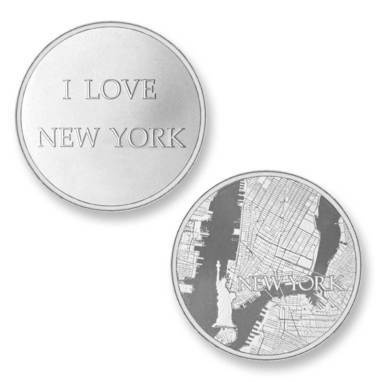 Mi Moneda Del Mundo - New York silver Del Mundo - New York silver munt
