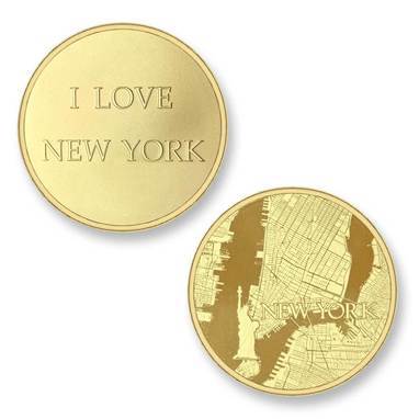 Mi Moneda Del Mundo - New York gold Del Mundo - New York gold munt