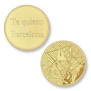 Mi Moneda Del Mundo - Barcelona gold Del Mundo - Barcelona gold coin