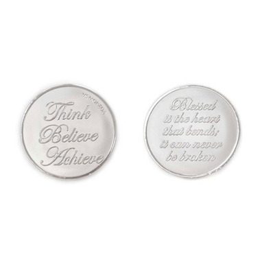Mi Moneda Blessed en Believe zilver Blessed en Believe zilver munt