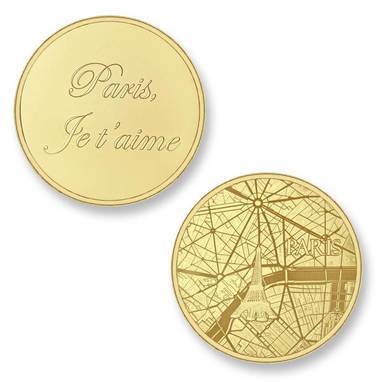 Mi Moneda Del Mundo - Parijs gold Del Mundo - Parijs gold munt