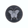 MYiMenso 27/401 Munt Camee vlinder zwart 1