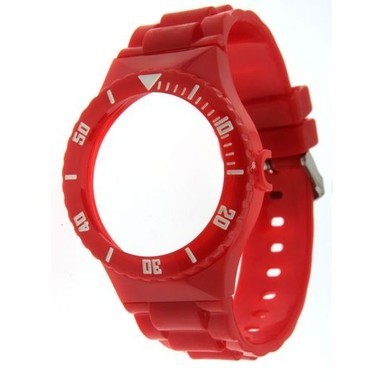 Meye Watch MW.CBB.SH.RD Red shiny 43 mm horloge