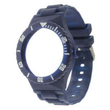 Meye Watch MW.CBB.MT.IND Blue mat 43 mm horloge
