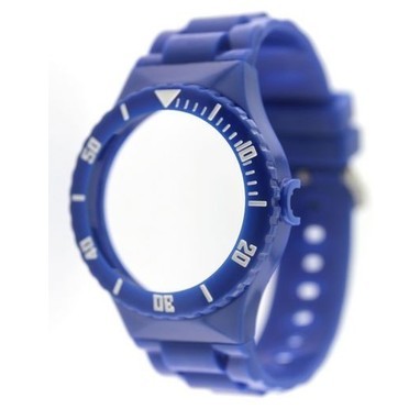 Meye Watch MW.CBB.SH.BE Blue shiny 43 mm horloge