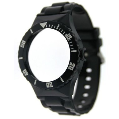 Meye Watch MW.CBB.SH.BK Black shiny 43 mm horloge