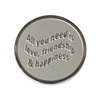 Quoins QMOZ-01-E All you need is love, friendship and happiness munt 2