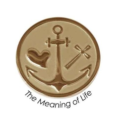 Quoins QMOZ-07-G The Meaning of Life munt