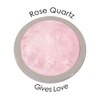 Quoins QMEE-RQ Emotions Rose Quartz munt 1