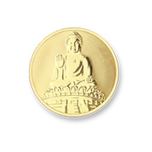 Mi Moneda MON-BUD-02-XS Buddha gold Ring munt XS
