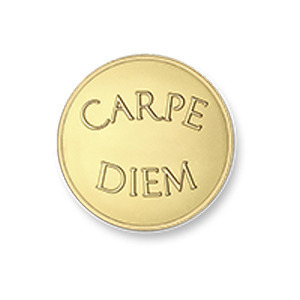 Mi Moneda MON-CAR-02-XS Carpe Diem gold munt XS