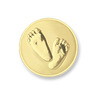 Mi Moneda MON-BAB-02-XS Baby feet gold munt XS 1