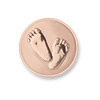 Mi Moneda MON-BAB-03-XS Baby feet rosegold munt XS 1