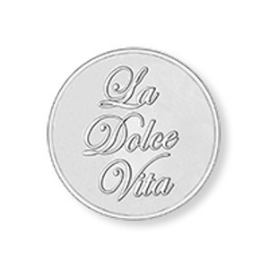 Mi Moneda MON-DOL-01-XS Dolce Vita Silver munt XS