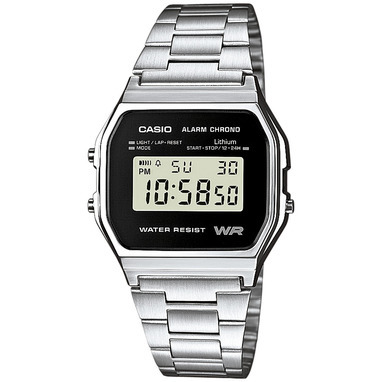 Casio A158WEA-1EF Retro horloge