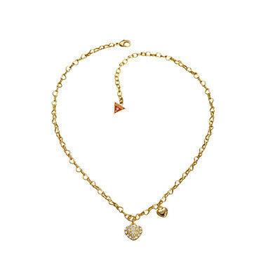 Guess UBN81195 Heart charm gold collier