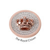 Quoins QMB-10-R The Royal Crown munt roségoud 1