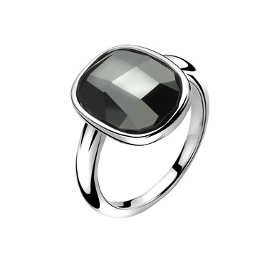 Zinzi ZIR1007Z zilveren ring met zirkonia